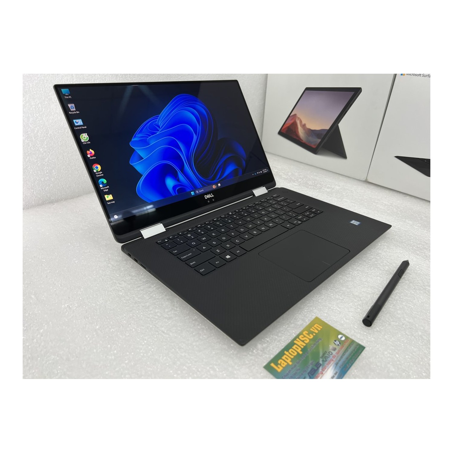DELL PRECISION 5530 x360 T — Core i7, 8th Gen, 8 GB RAM, 256 GB SSD, 4 GB graphics (Grade A Renewed)
