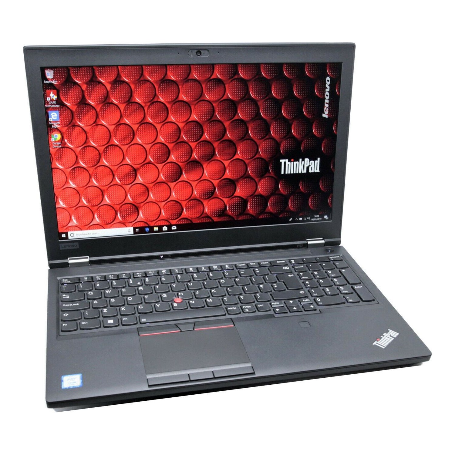 Lenovo P52 4GB Graphics — Core i7, 8th Gen, 8 GB RAM, 256 GB SSD, 4 GB graphics (Grade A Renewed)