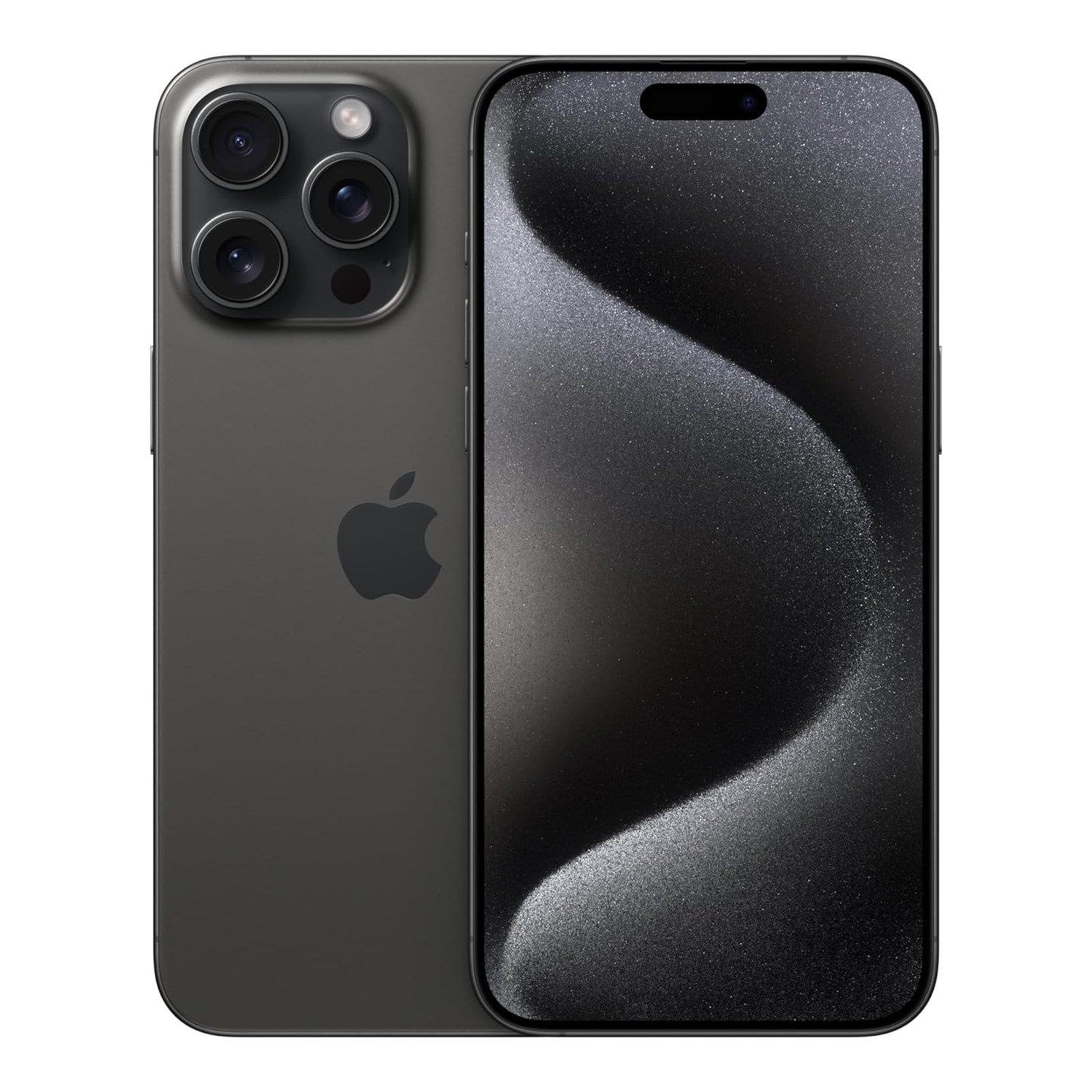 Apple iPhone 15 Pro Max — Unlocked (A+ Renewed) — Black Titanium